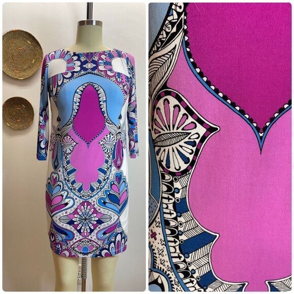 Donna Morgan - Print Dress 👗 - Picture 1 of 5